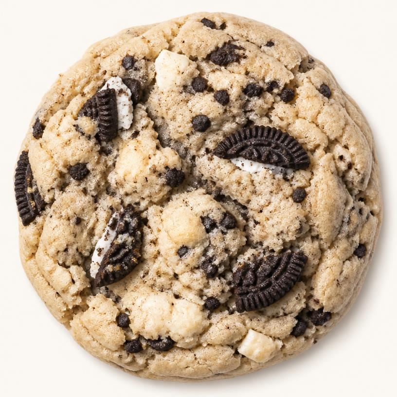 Cookies & Cream Crush gourmet cookie from The Cookie Crew